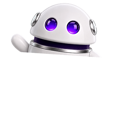 AgentDEX robot mascot