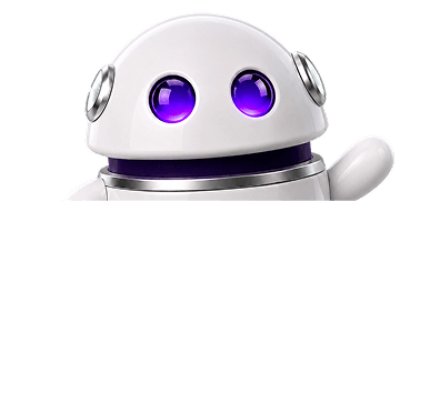 AgentDEX robot mascot