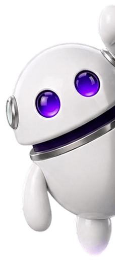 AgentDEX robot mascot